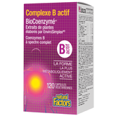 Complexe B Actif BioCoenzymé Natural Factors - La Boite à Grains